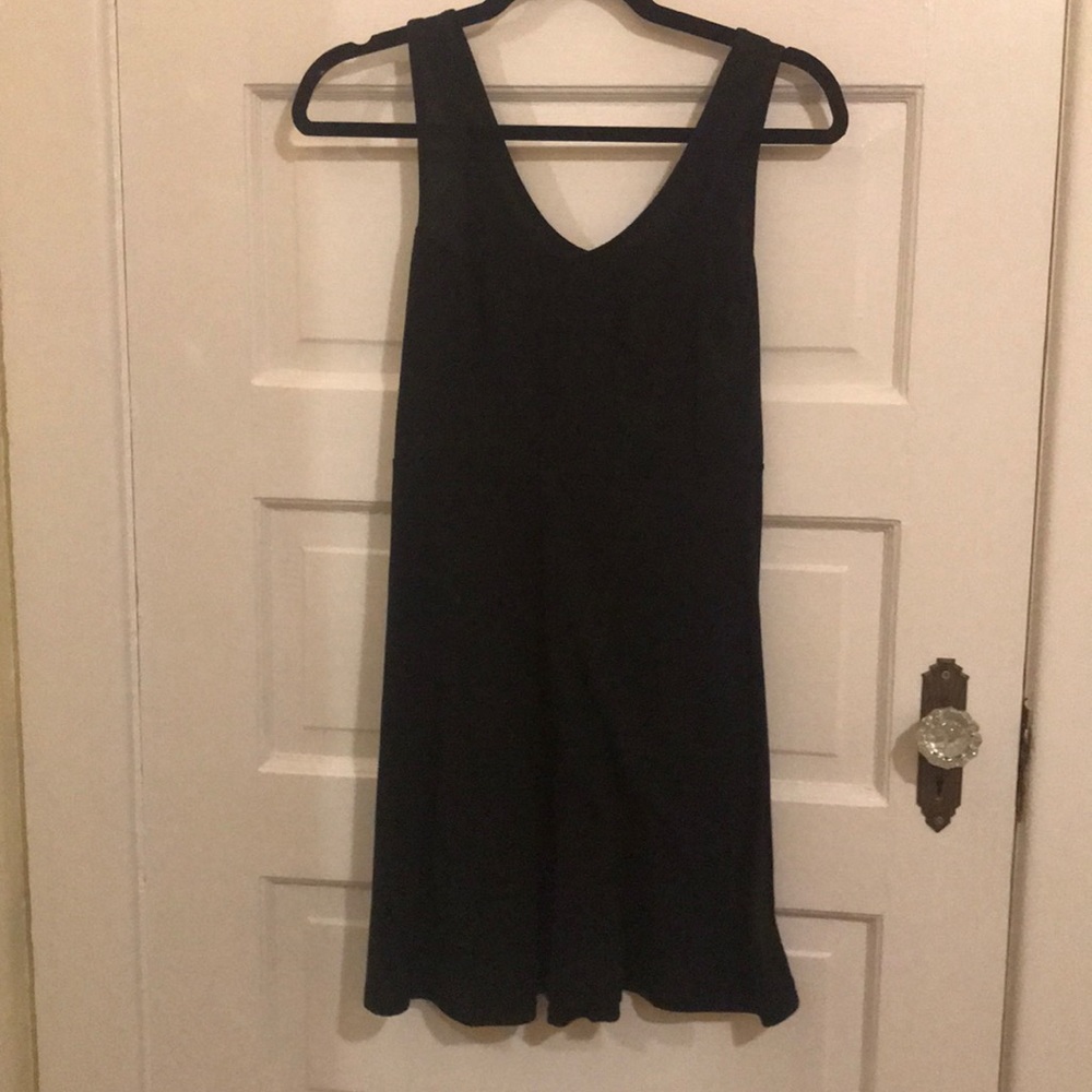Black swing dress